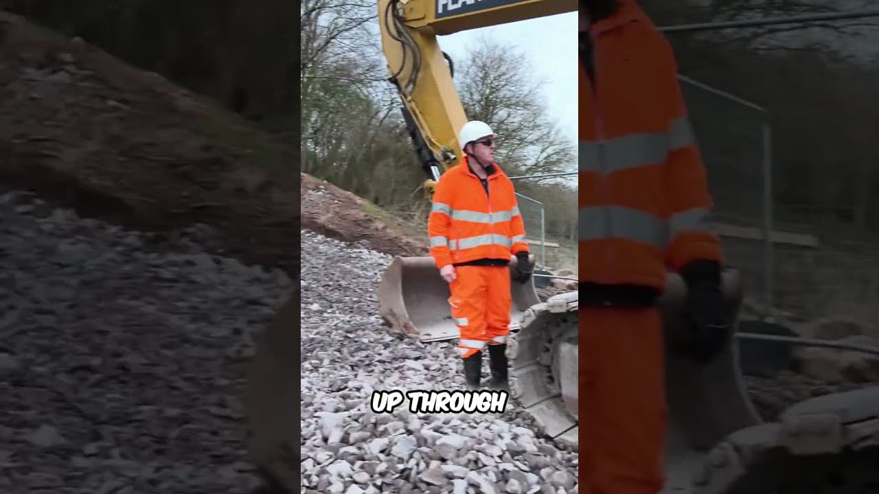 Road Construction Progress See the Meshing & Materials Used on the Whitchurch Breach Track