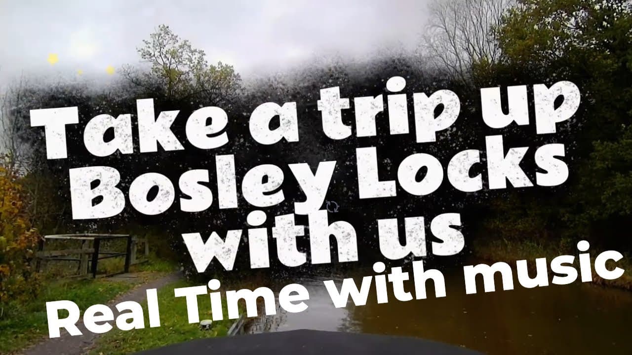 The Beauty of Bosley Locks – No Talking, Just Cruising