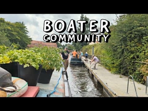 The kindness of strangers - Narrowboat vlog 91