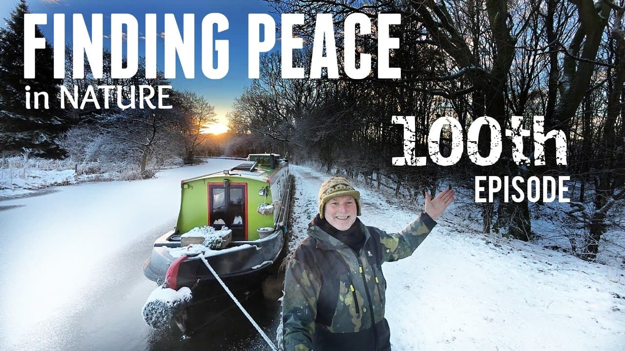 FINDING PEACE in NATURE - OFF GRID LIVING - 100th Episode