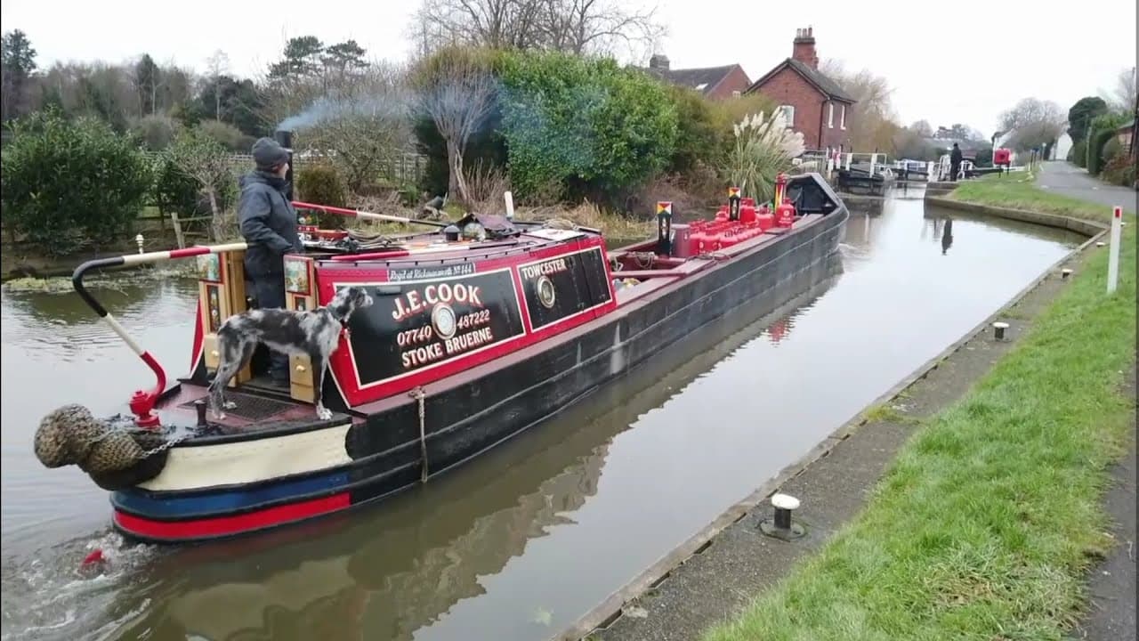 Trent & Mersey Canal #1 The Perfect Canal Village, A 1930s Fuel Boat at Work and a 17th Century Hall