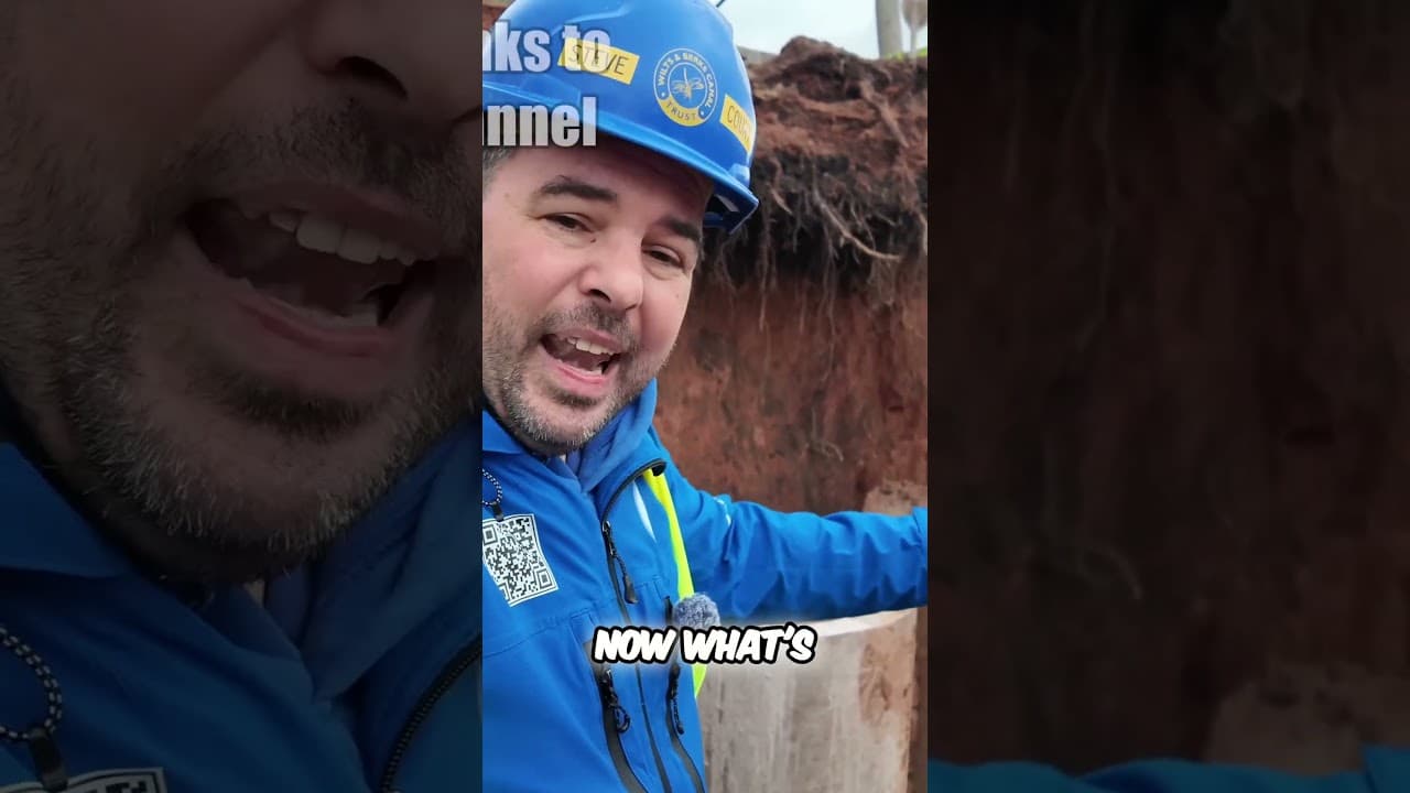 Bridge Construction Secrets Revealed  Building Mass for Support! on the Lichfield Canal