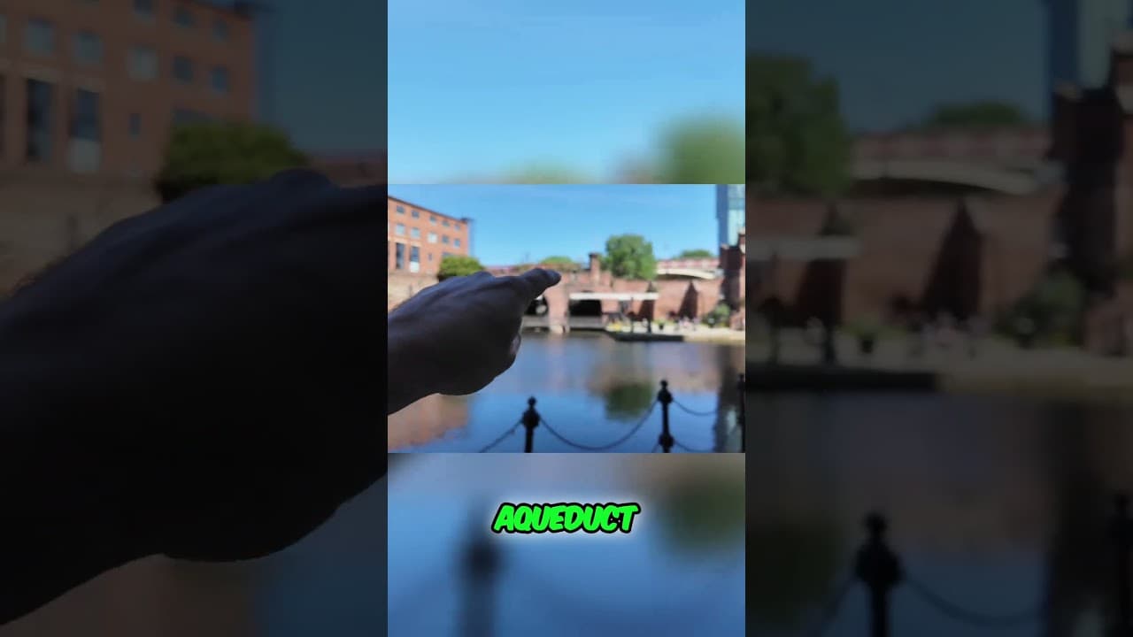 Manchester's Industrial Past  Canals, Bridges, and Skyscrapers on the Rochdale Canal