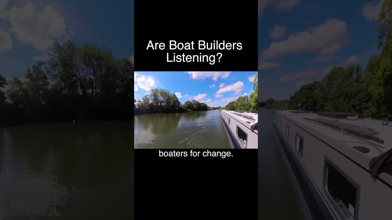 Boat Builders: Are You Listening Yet? #CanalBoatersForChange #BoatBuildStandards #inlandwaterways