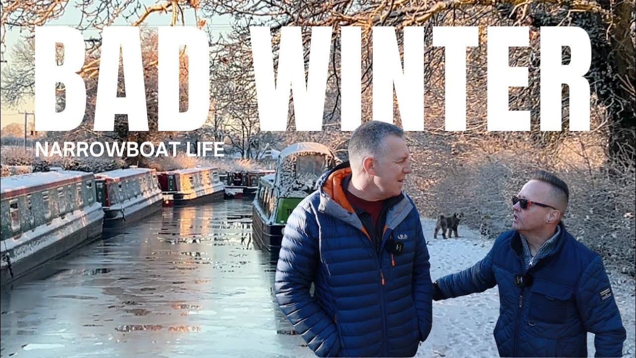Canal Boat Travels - The Winter we will Never Forget!