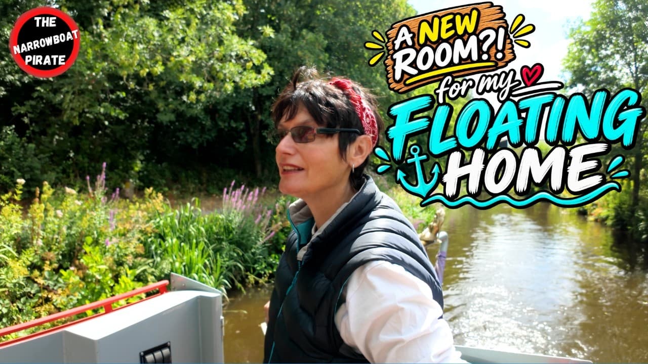 I’m Adding a NEW ROOM to My Narrowboat!