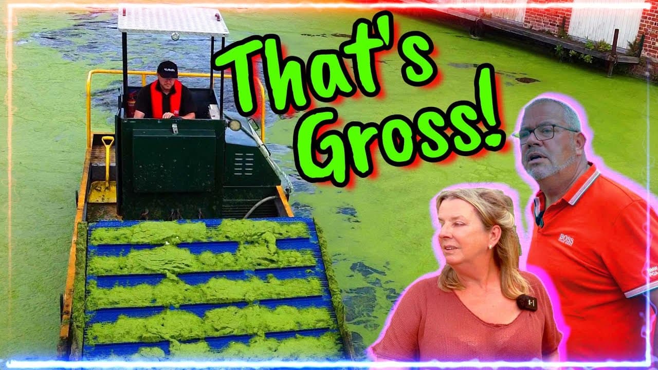 Narrowboat on a Bowling Green? How is That Going To Be Dealt With? 13 Tons? What?? Drone Shots No231