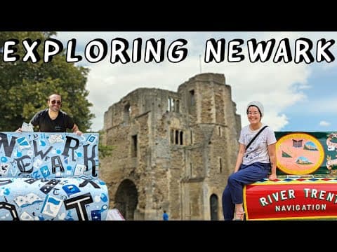 Looking around Newark-upon-Trent - Narrowboat vlog 92