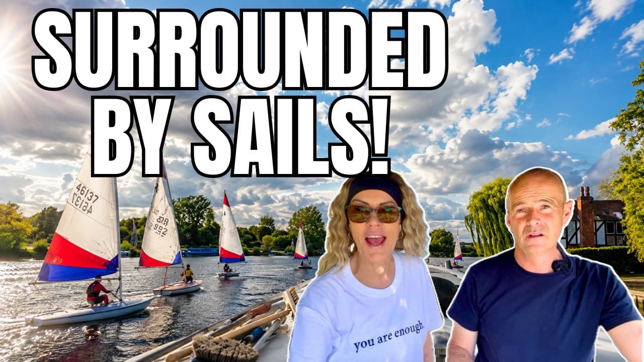 One of the Thames' Biggest Islands & a Fleet of Sailboats! 217