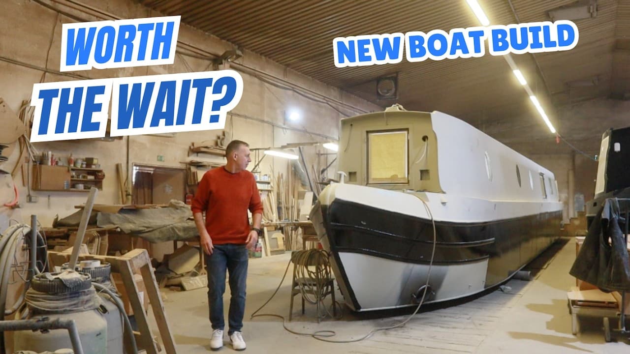 Customs Hold up Our New Narrowboat Build - Will it be Ready on Time?