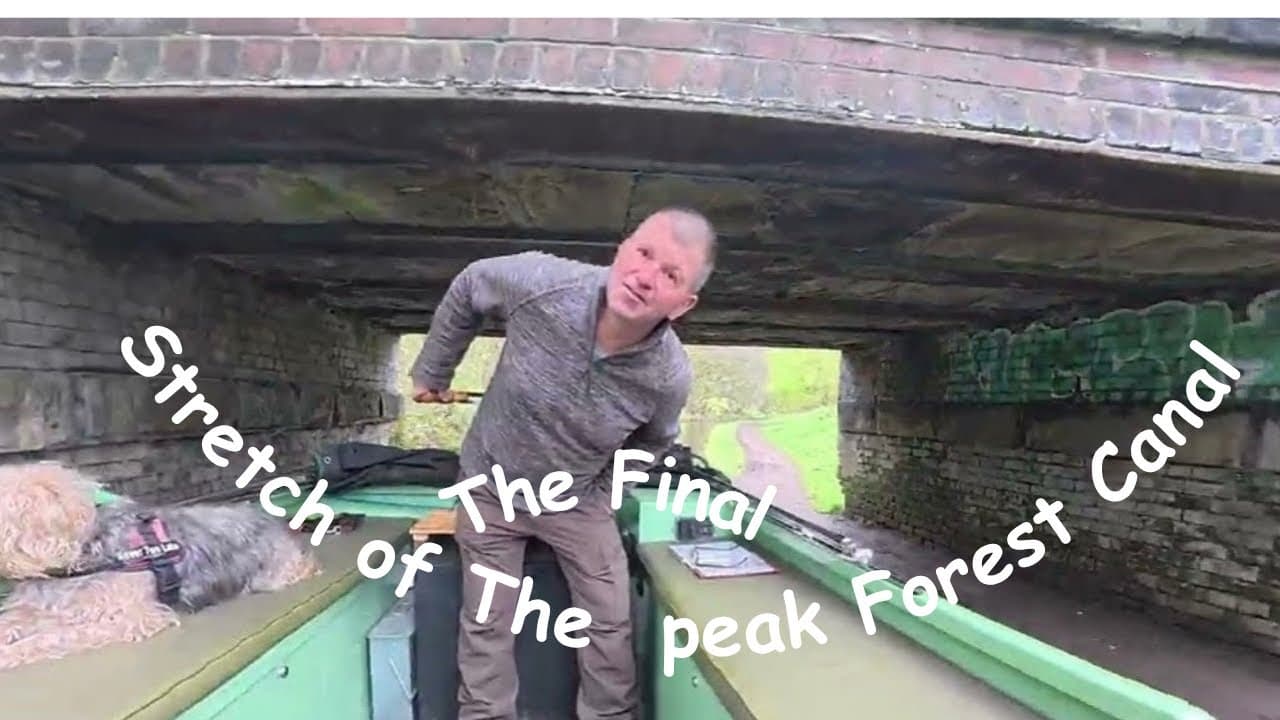 The Final Stretch of the Peak Forest Canal | Stunning Scenery & a Perfect Mooring Spot