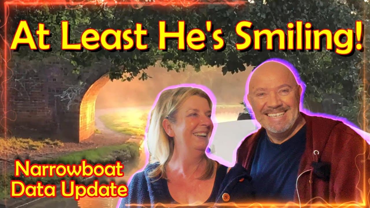 Narrowboat Data Loss Disaster.... An Update, With A Mickey Taking Wife! No238