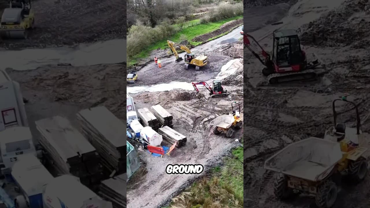 Canal Repair Progress  See the Site's Transformation