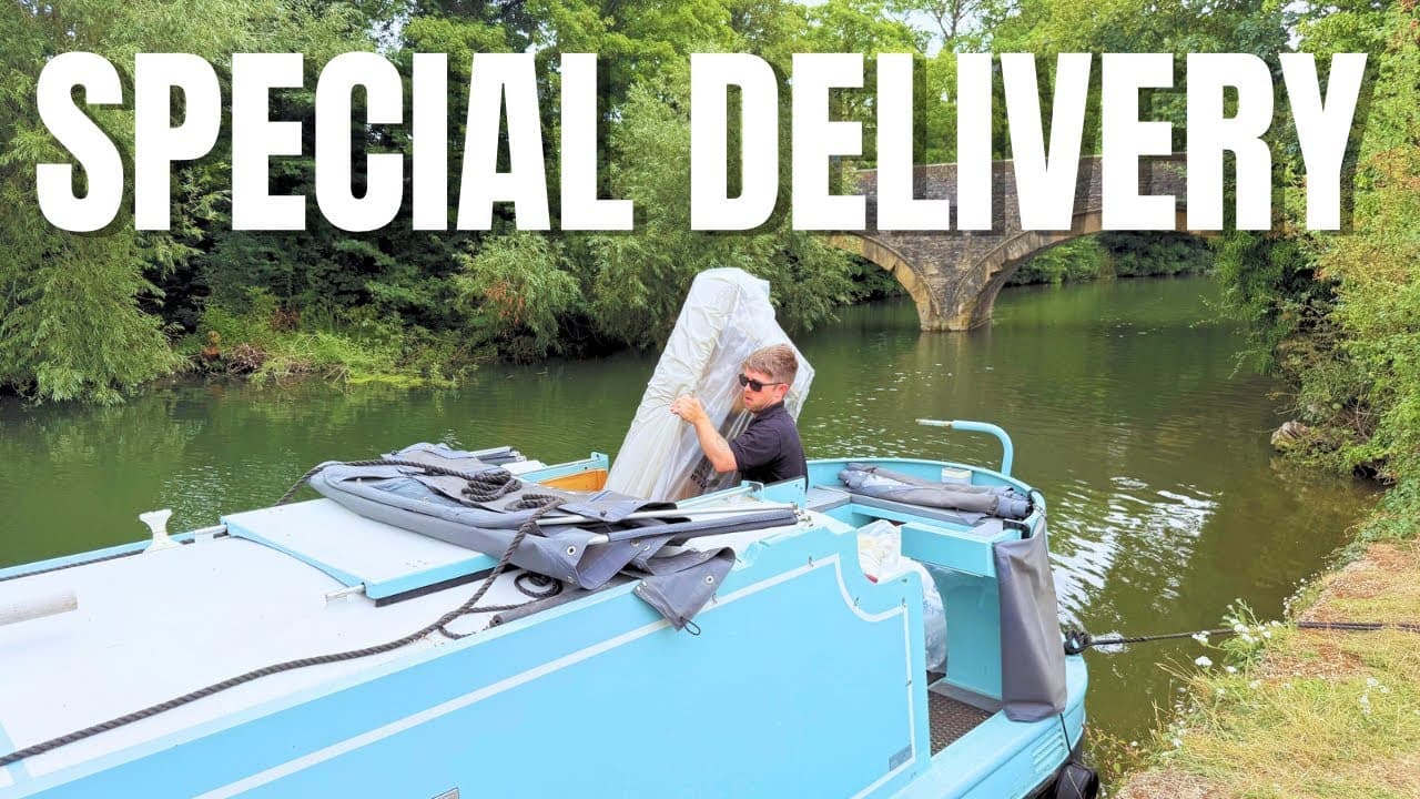 No Address, No Problem? Narrowboat Delivery Challenge Ep 175