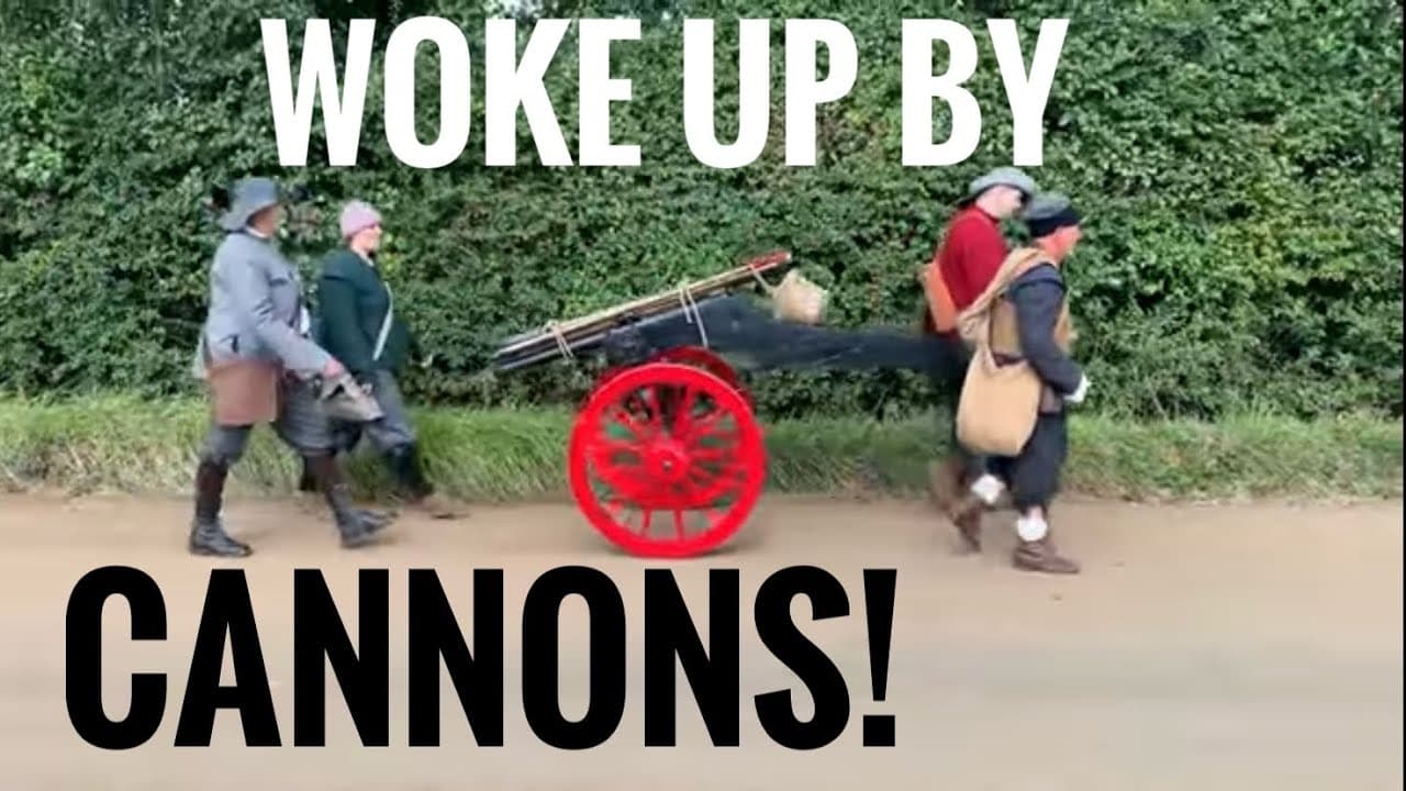 Woke up by cannons!