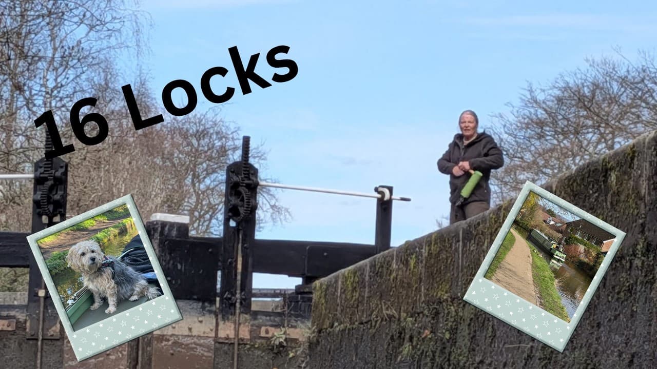 16 Locks in One Go! 💪 The Ultimate Canal Workout