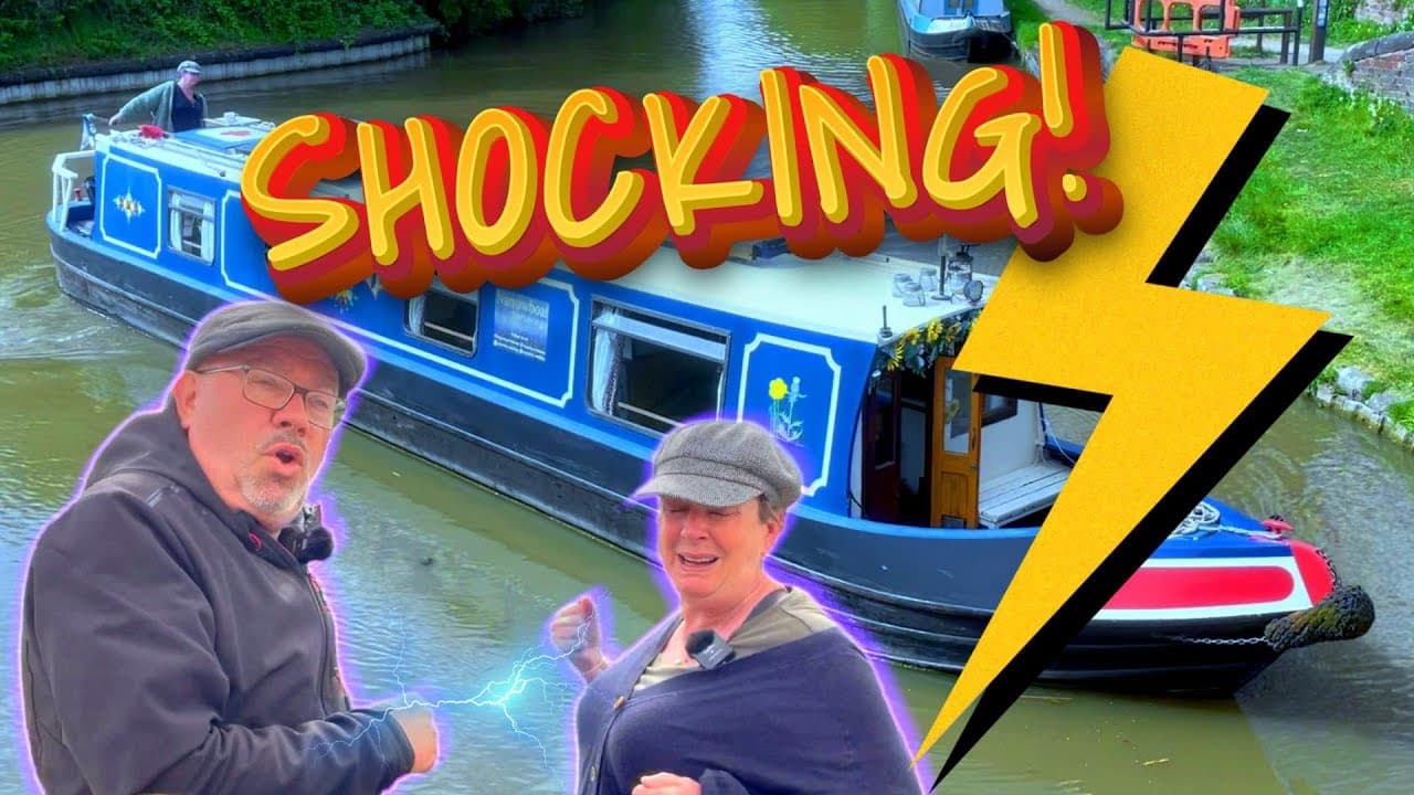Took Her Up The Ashby! The Sparks Fly as Well as The Banter, aboard Their Narrowboat. No 215