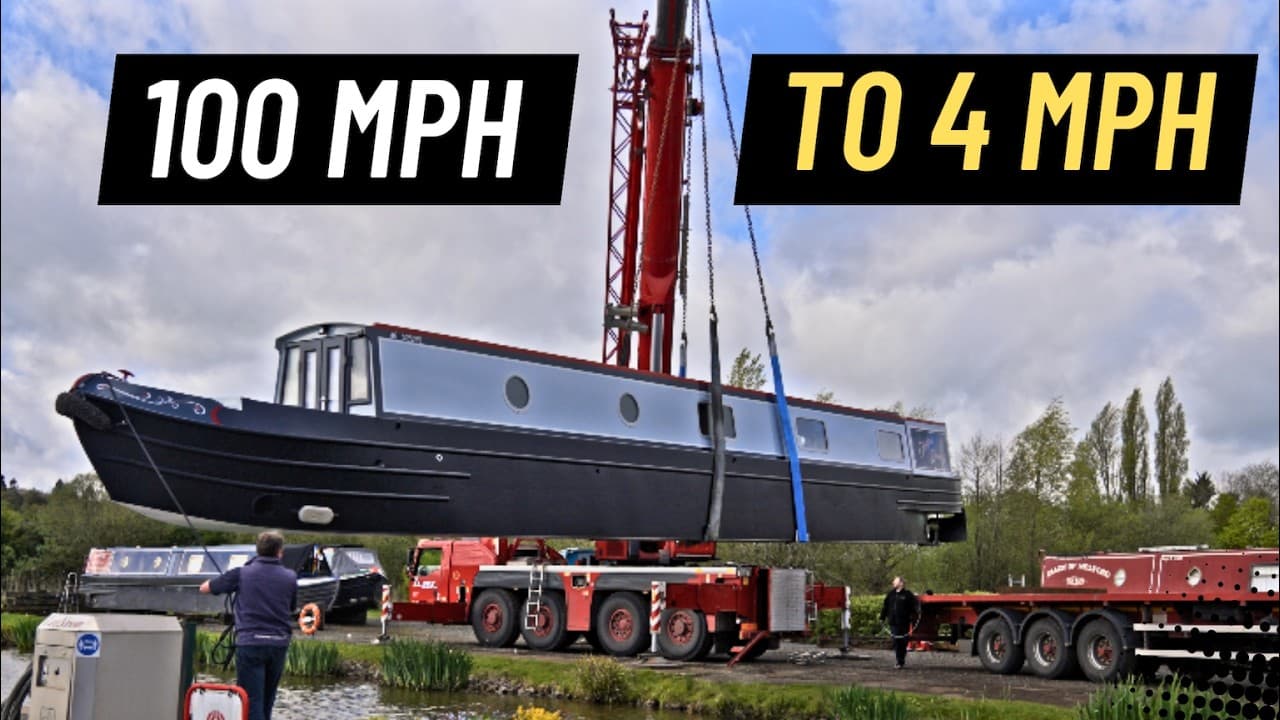 Old to New Narrowboat Launch - Converting to Parallel Hybrid