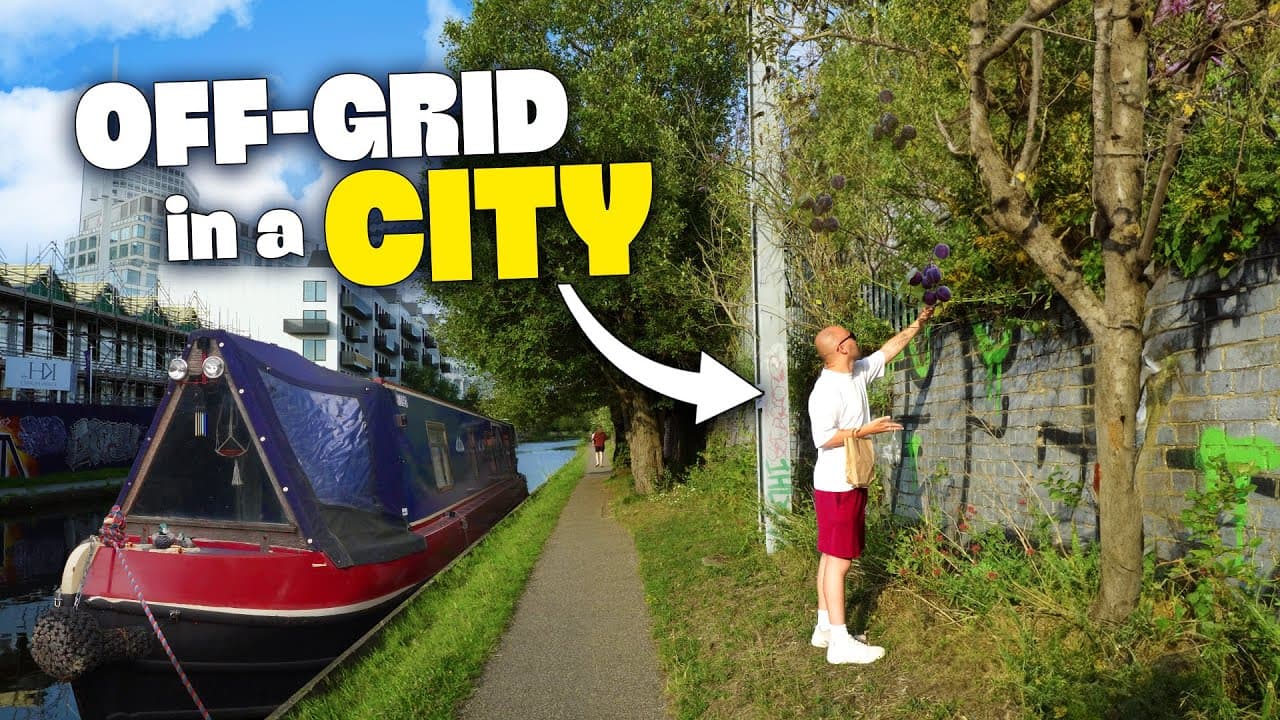 Foraging & exploring Birmingham by narrowboat - 323
