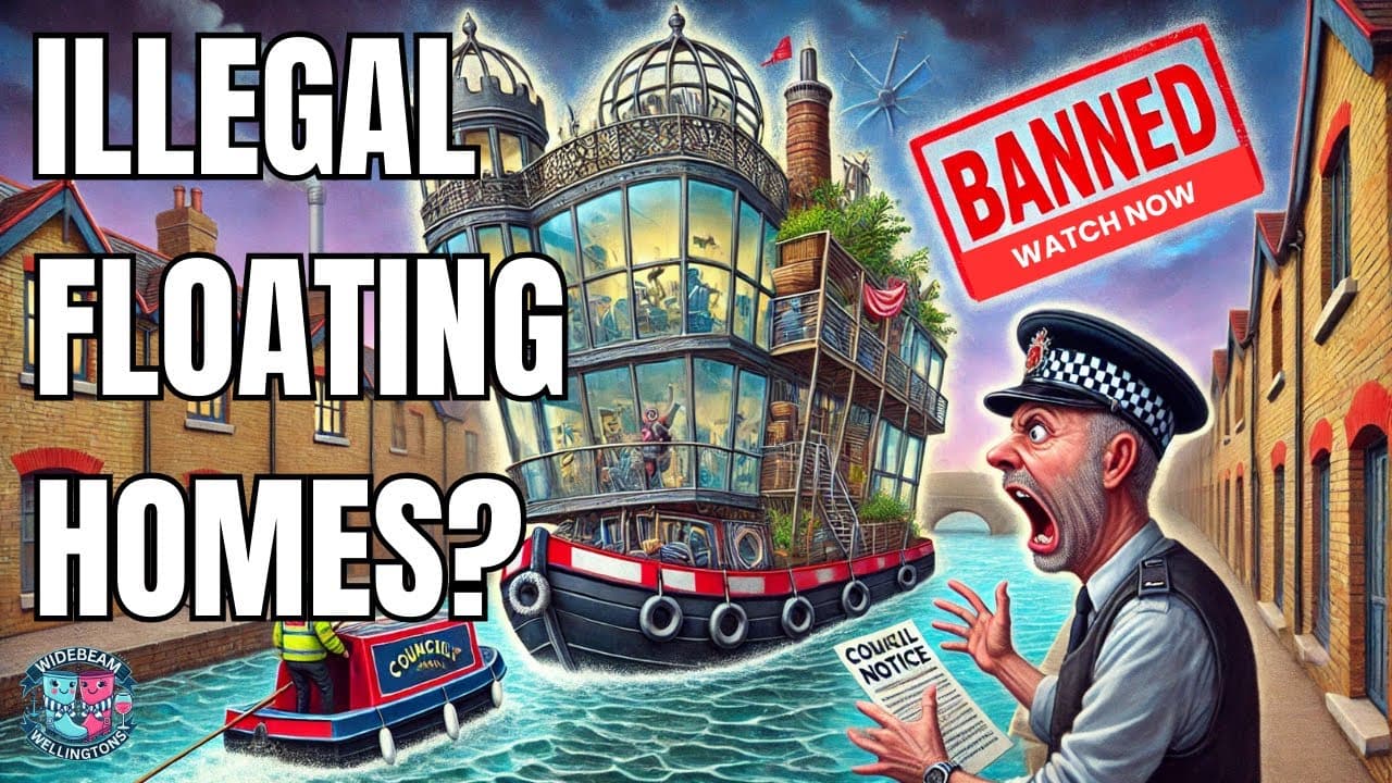 Can You Build Anything on the Canal? The Surprising Truth! Weird Boating Laws | Episode 3