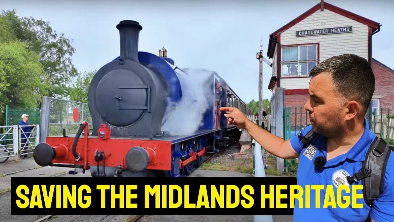 Rebuilding The Midlands Lost Railway - Chasewater Heritage Railway