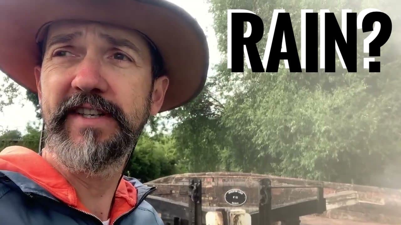 It started raining ☔️ 