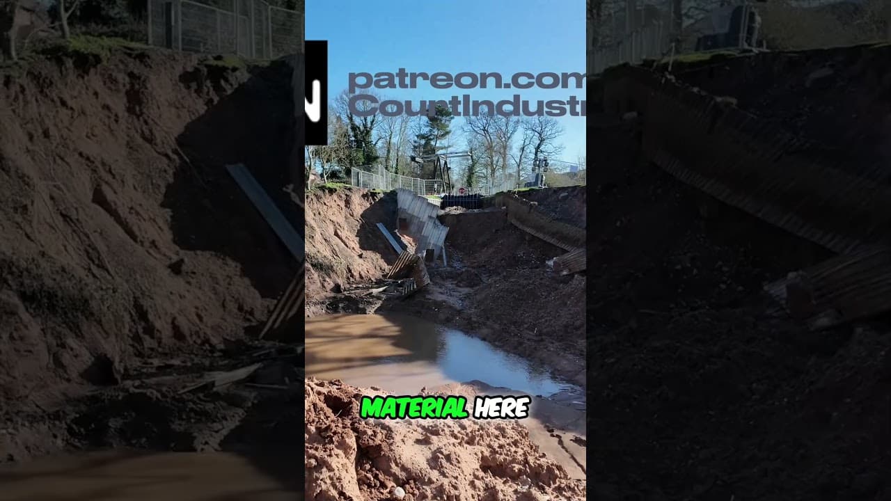 Why This Sand EMBANKMENT Crumbles Instantly!