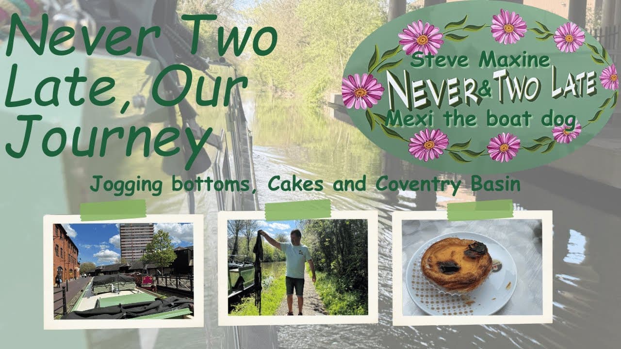 From Canal Chaos to Coventry Basin | Moorhen Chicks, Flowers & a Tangled Prop!