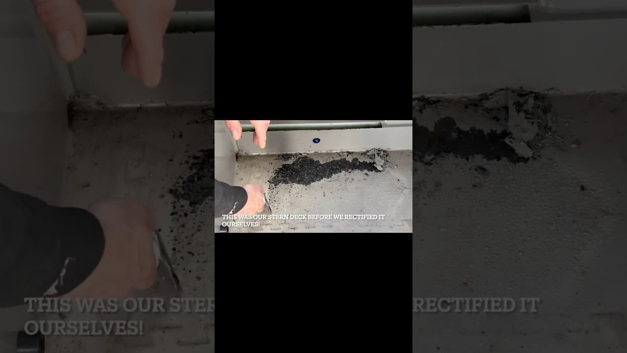 Why are brand-new canal boats already rusting? #CanalBoats #BoatBuildQuality #RustProblems