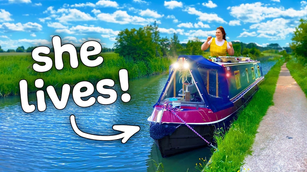 Our narrowboat is finally fixed after 3 years! - 210