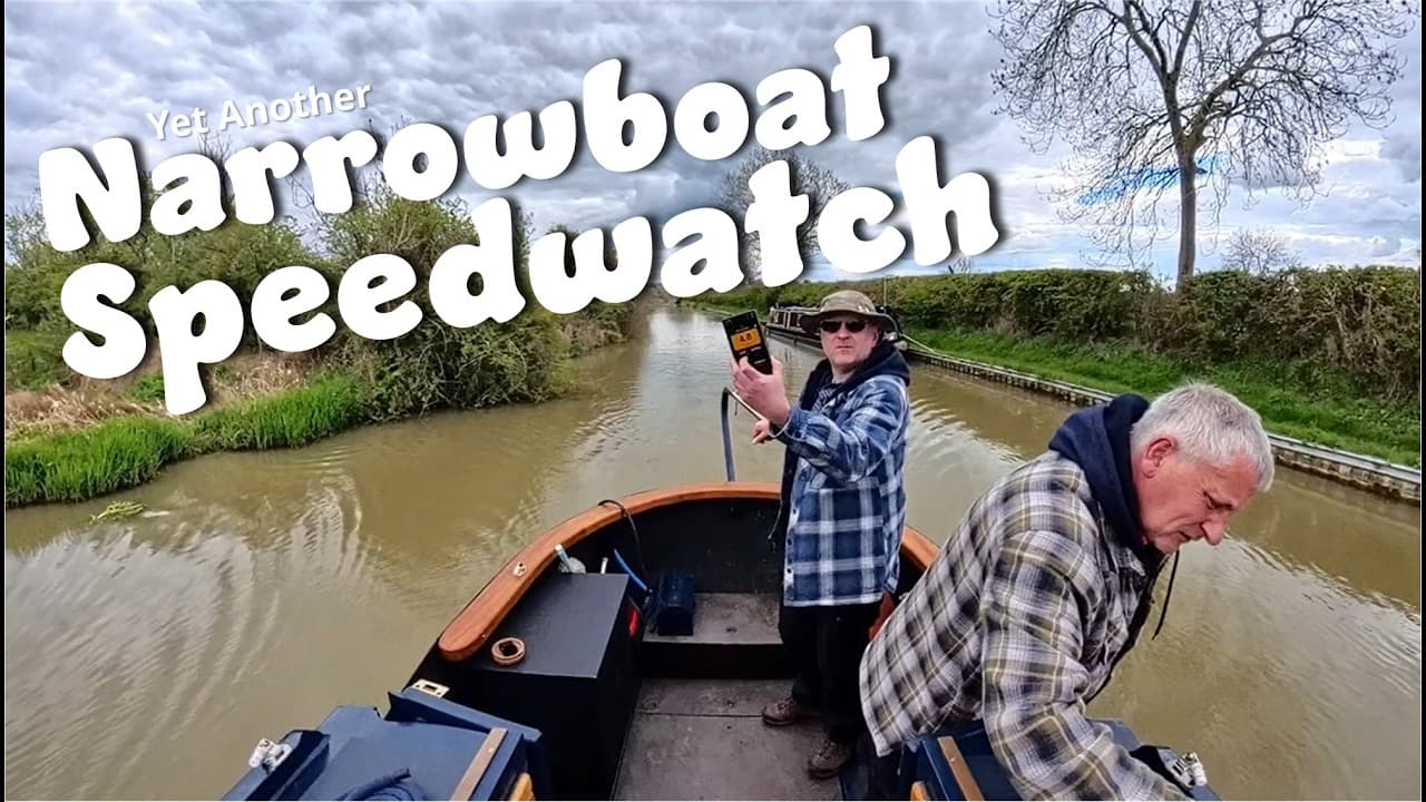 #164 Yet Another Narrowboat Speedwatch - a Narrowboat Journey on the North Oxford Canal