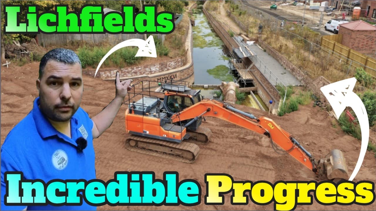 Lichfields Newest Canal Emerges