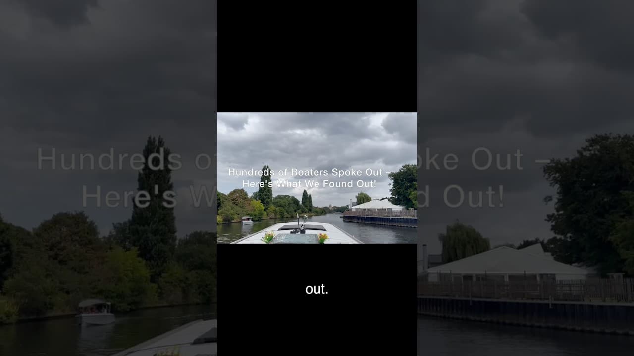 Hundreds of boaters spoke out! #CanalBoats #BoaterExperiences #BoatBuildIssues