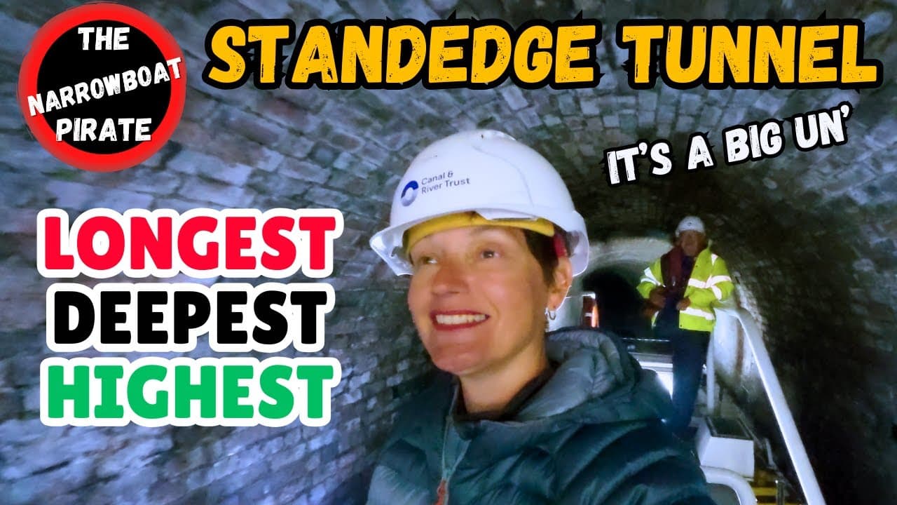 Boating through the Longest CANAL Tunnel in Britain
