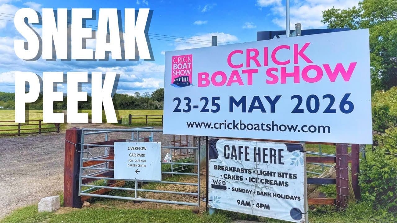 CRICK BOAT SHOW 2026! A Look Behind The Scenes Ep 177