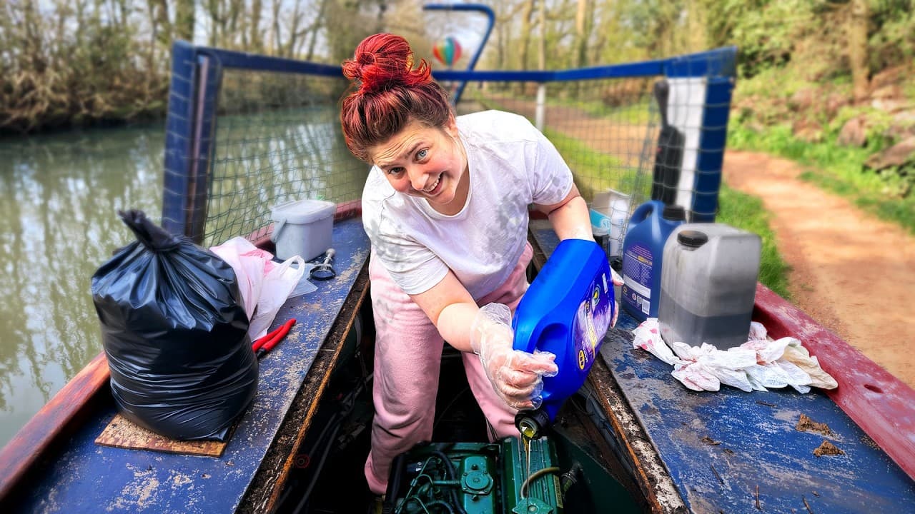 We Didn't Think We Could Do This (Narrowboat Engine Service)