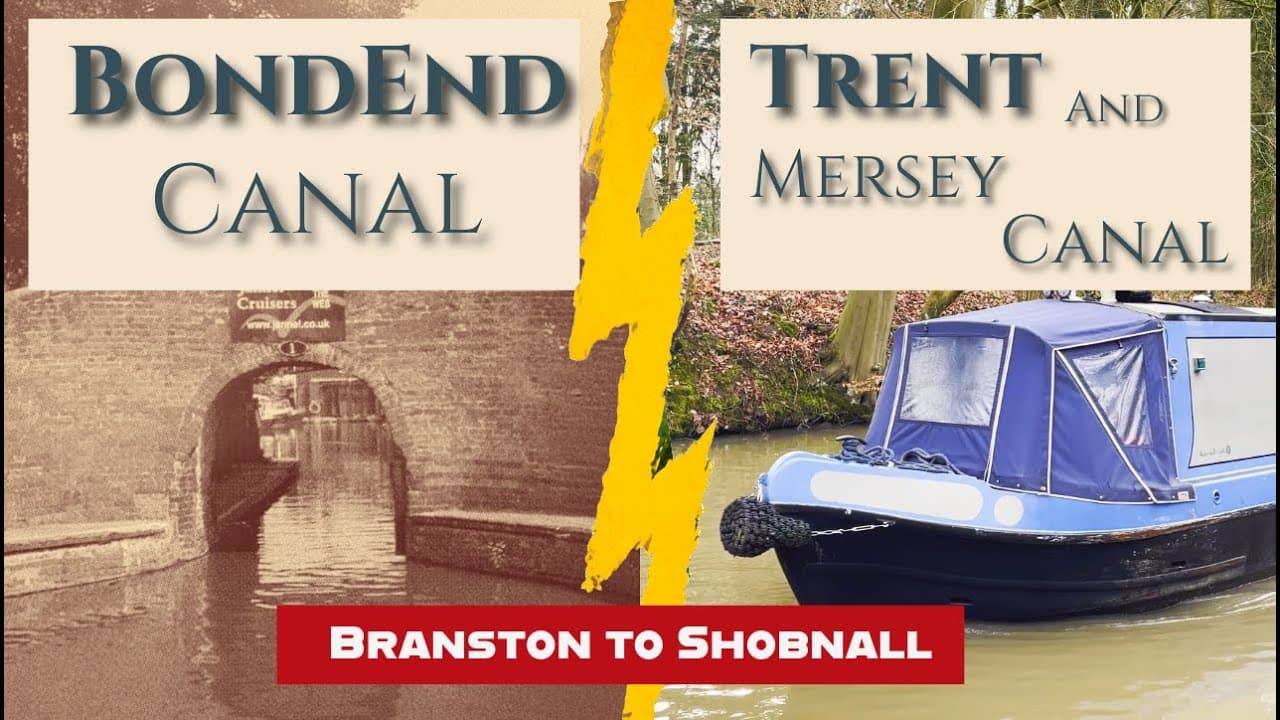This 1-Mile Canal Sparked a Waterway War | Bond End vs. Trent & Mersey. Ep234