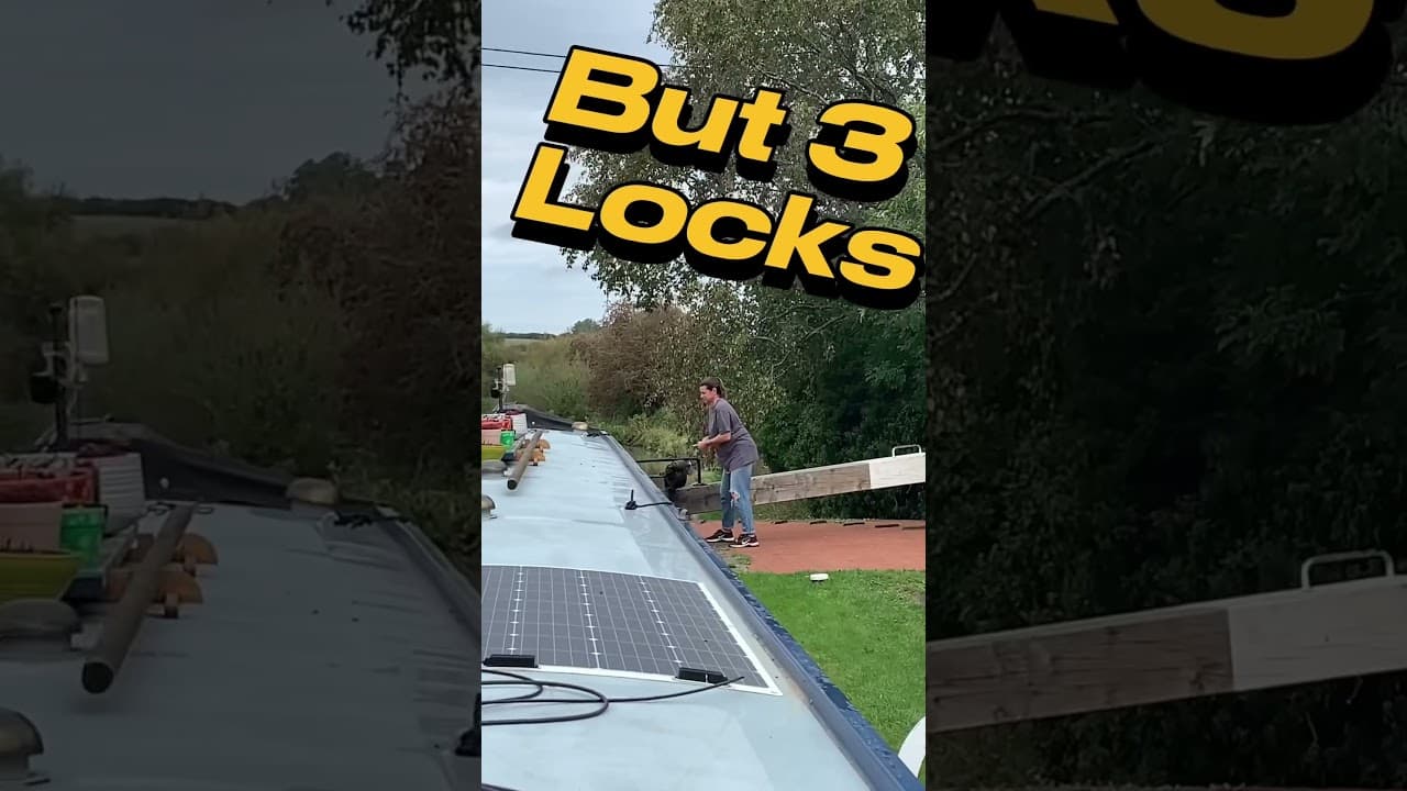 How do we get to the shops on our Narrowboat #narrowboatlife #narrowboating #narrowboat #canal