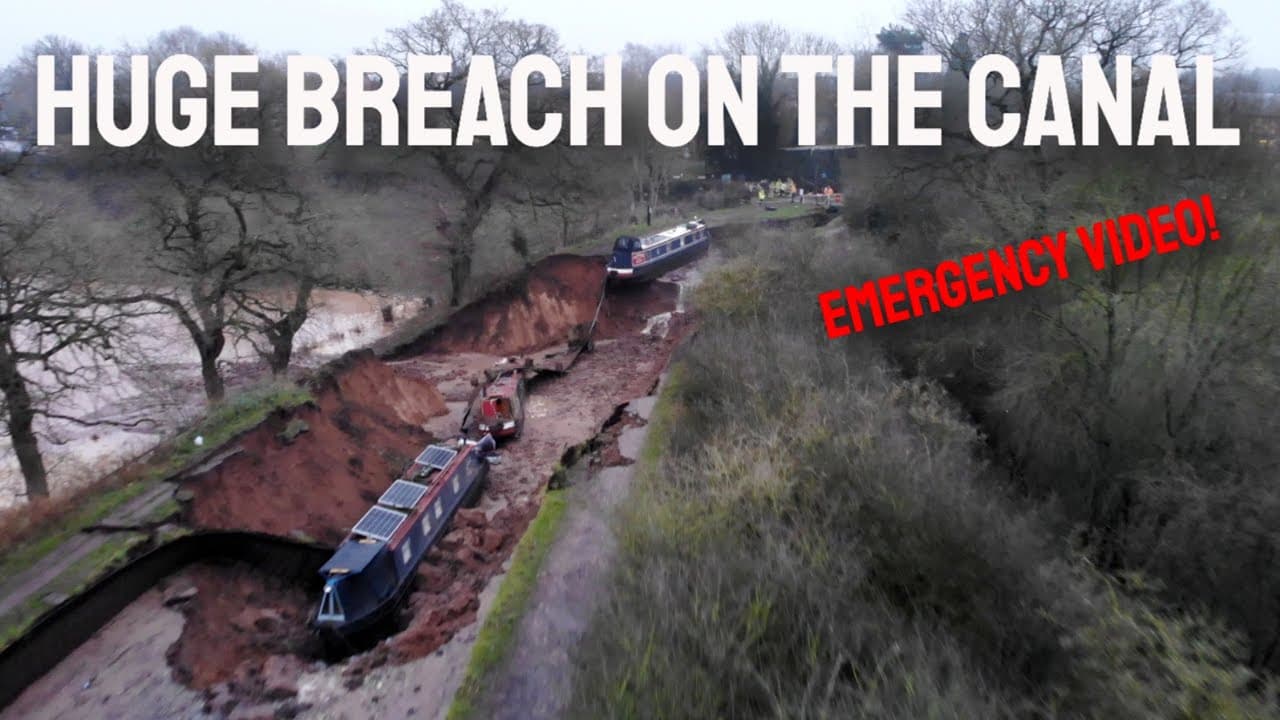 The Llangollen Canal has suffered a Massive Breach: Here’s what Happened