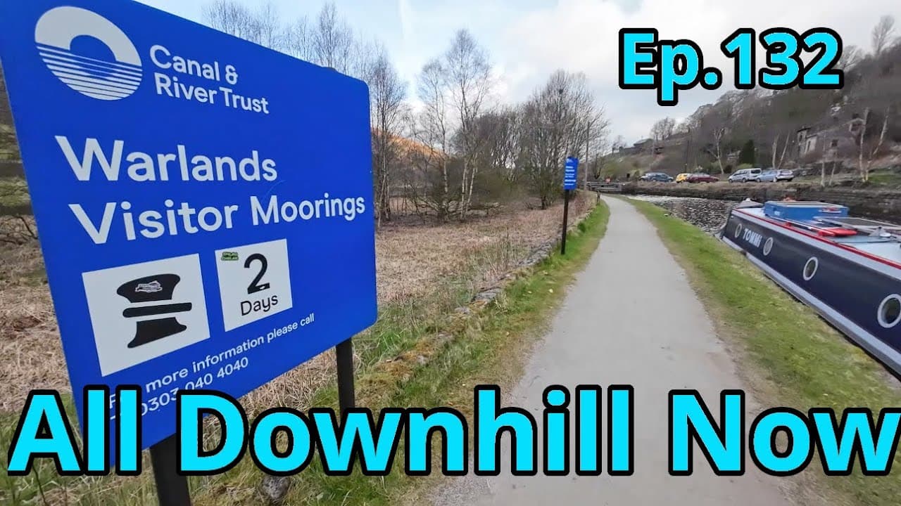 Ep 132 Reaching the Rochdale Canal Summit! Stunning Views & Summit Pound Adventure