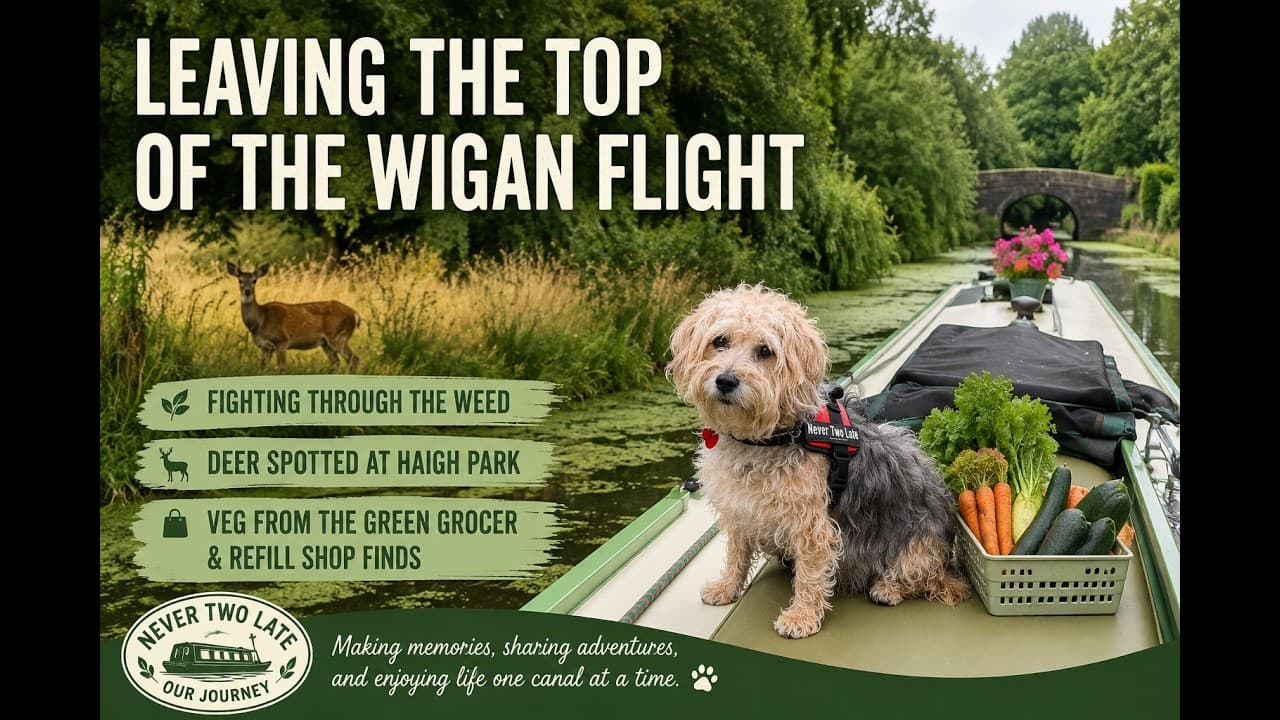 We Escaped the Wigan Flight… Then the Leeds & Liverpool Canal Fought Back!