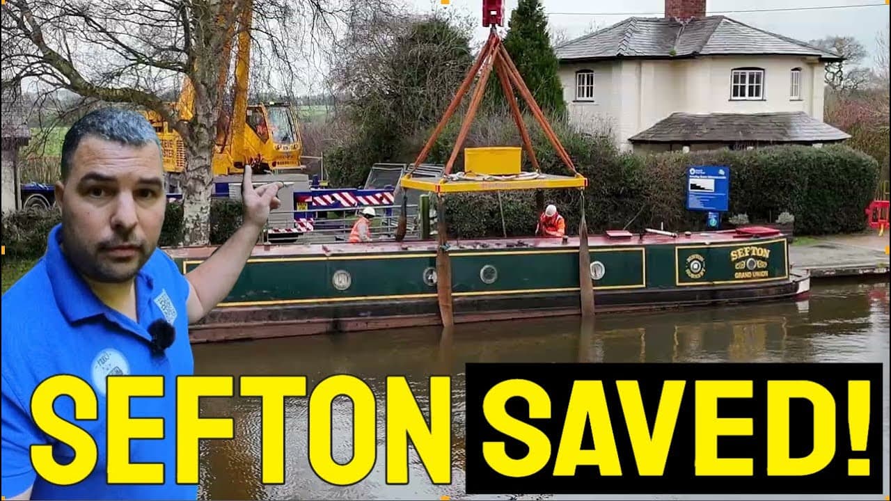 Whitchurch Canal Breach, Lifting The Boats
