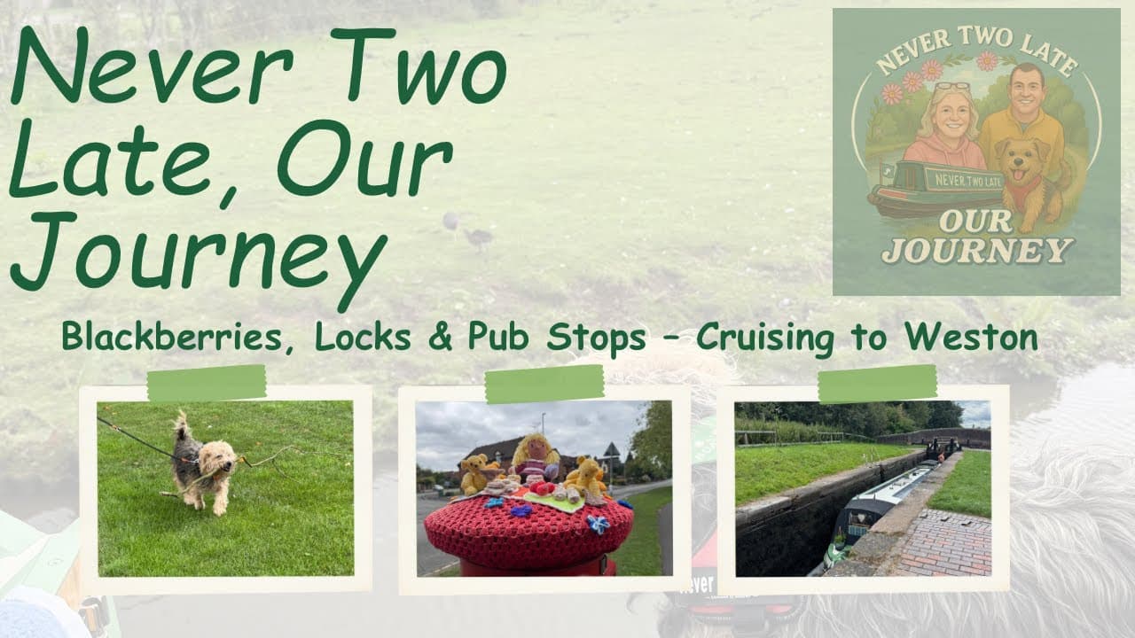 A Sweet Treat, a Pint, and a Few Locks – Narrowboat Life