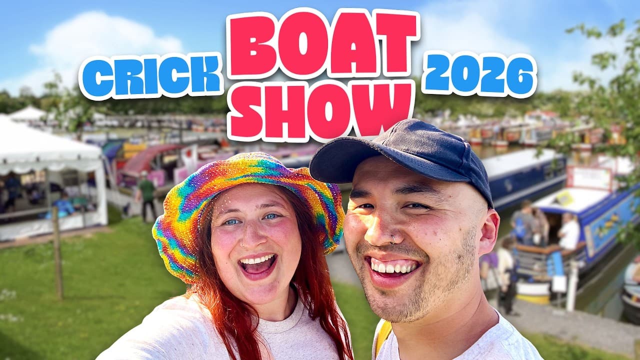 4 Days at the Ultimate Narrowboat Festival (Crick Boat Show 2026)