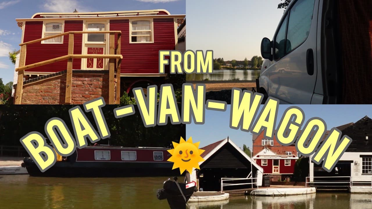 Road trip before our first week in the wagon| Fulltime Narrowboat life #boatlife #narrowboat #canal
