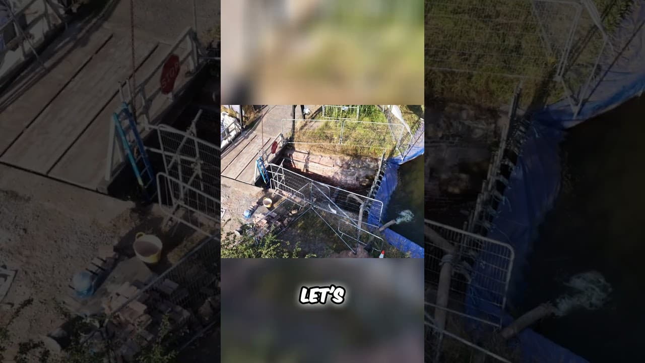 Bridge Repair Inspecting Damaged Walls and Modern Bricks