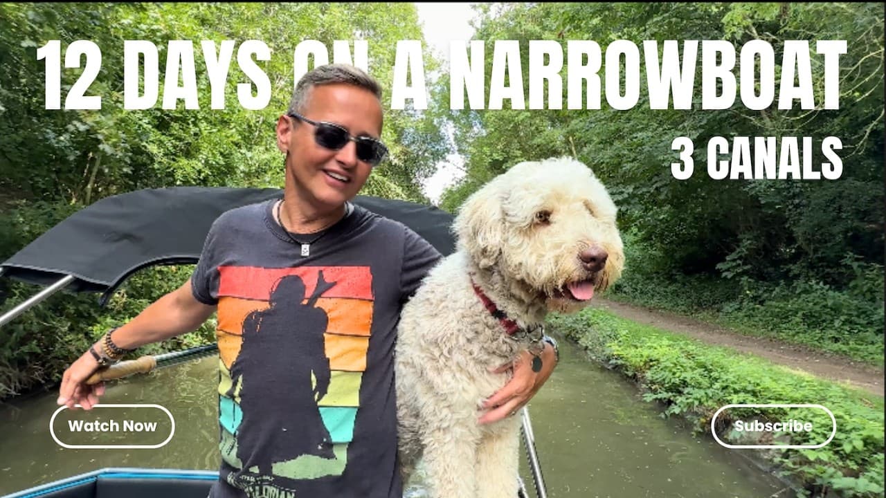 Near Collision - Twelve Days on an Electric Narrowboat - Three Canals 