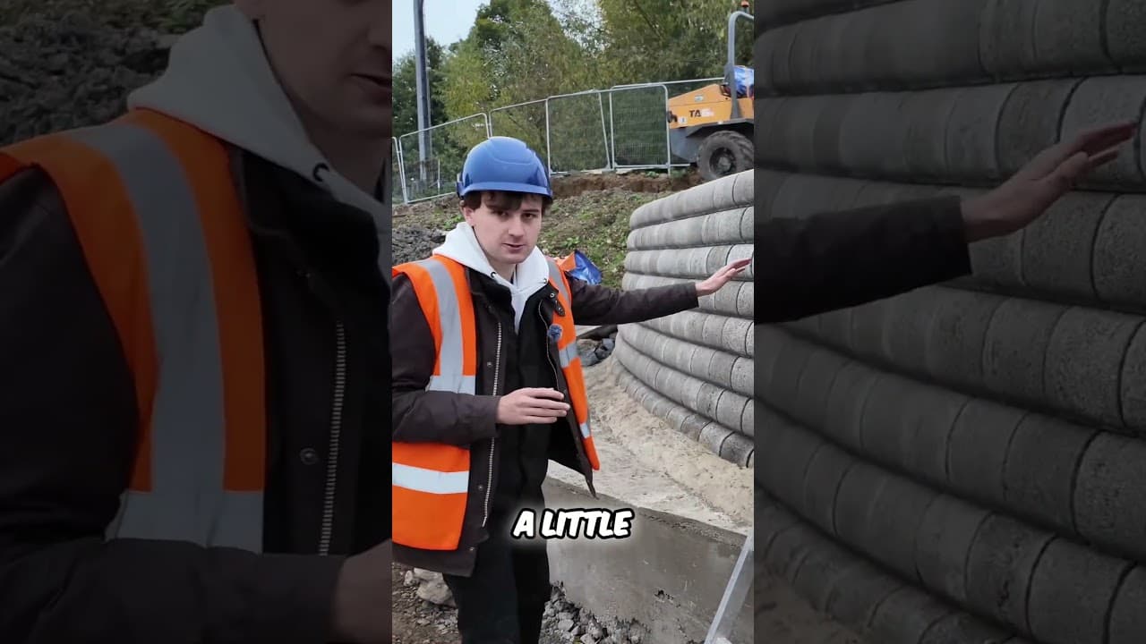 Amazing Porcupine Blocks Building Canal Lock on the Cotswold Canals