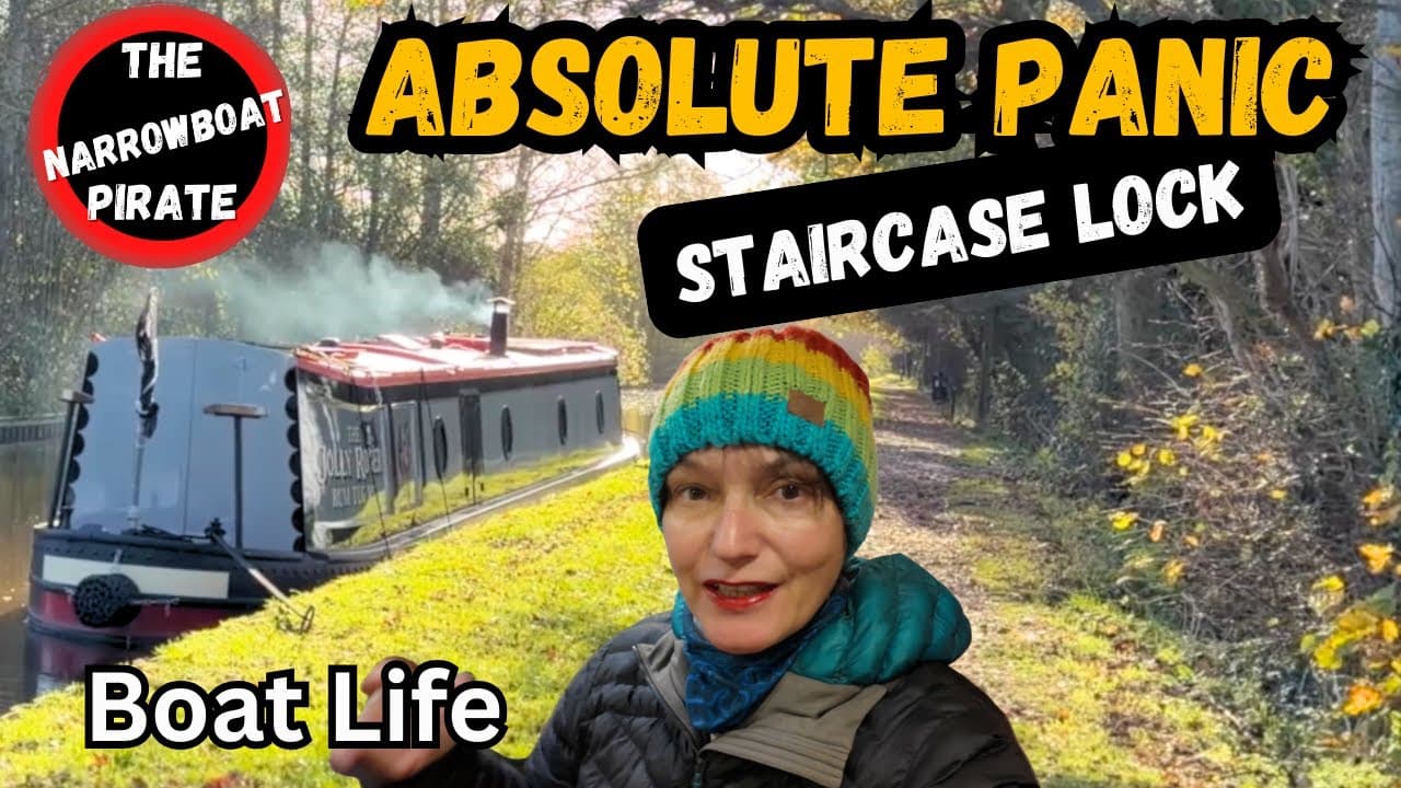 Stuck in a Canal Lock (Solo) | This One Really Shook Me