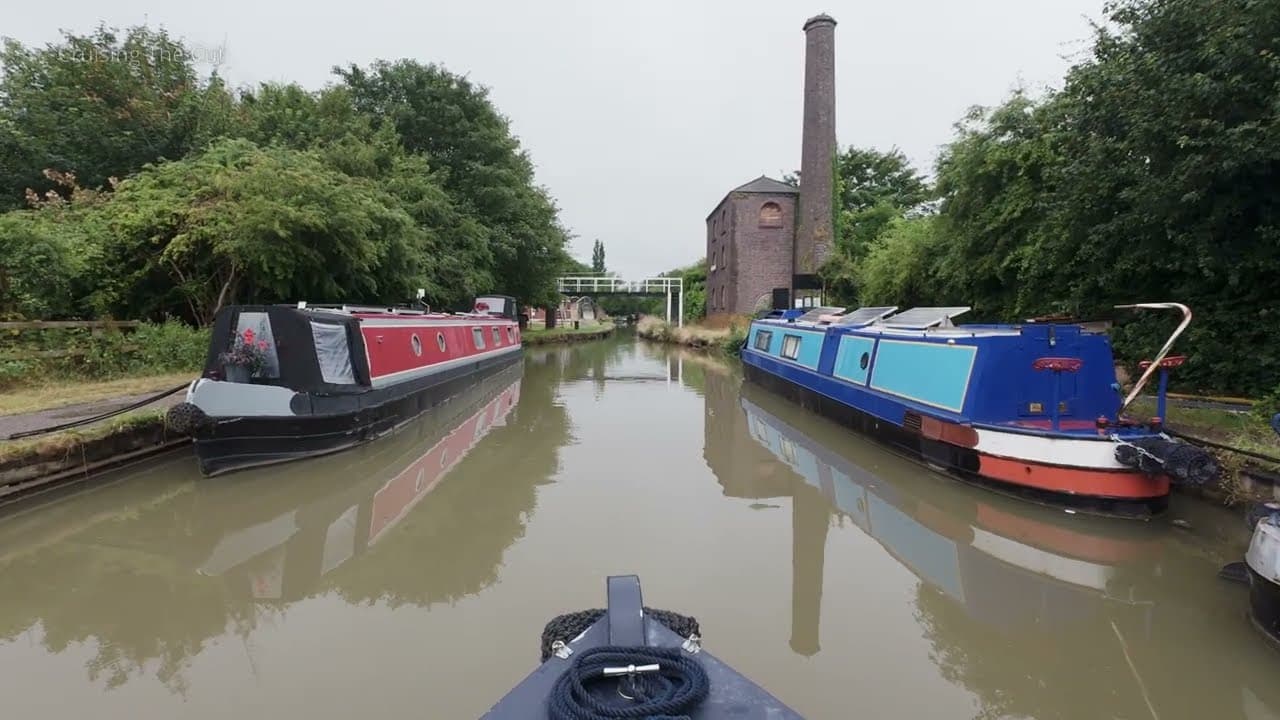 Real-time canal cruising in pouring rain (bonus ASMR Slow TV upload)
